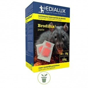 Brodilux Pasta – Pâte anti rats et souris très efficace et rapide