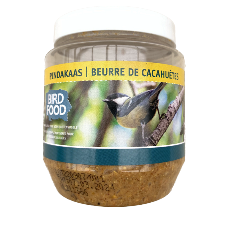 Beurre de cacahuètes non salé pour oiseaux du jardin - Webshop